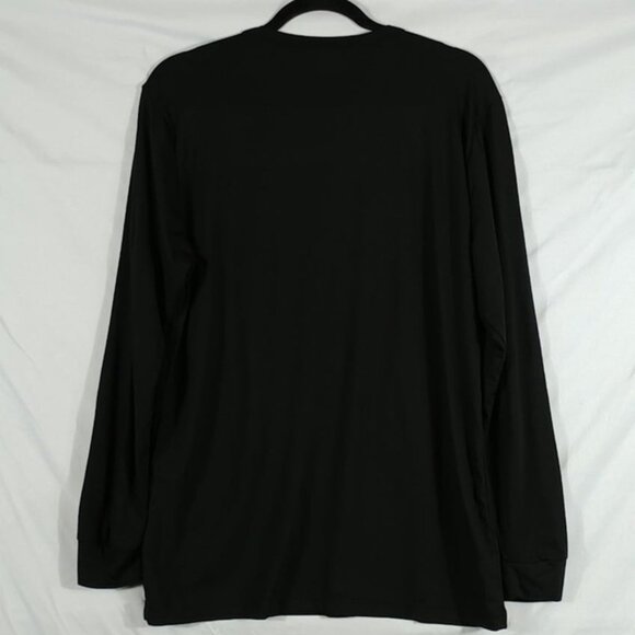 32 Degrees Heat Men's Black Long Sleeve Crewneck Pullover Tee Shirt Size L - Picture 2 of 7